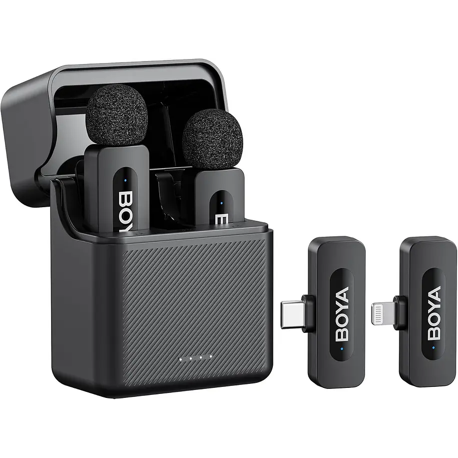 Boya BY-V3 COMBO Micrófono Dóble Usb-C y Lightning 1