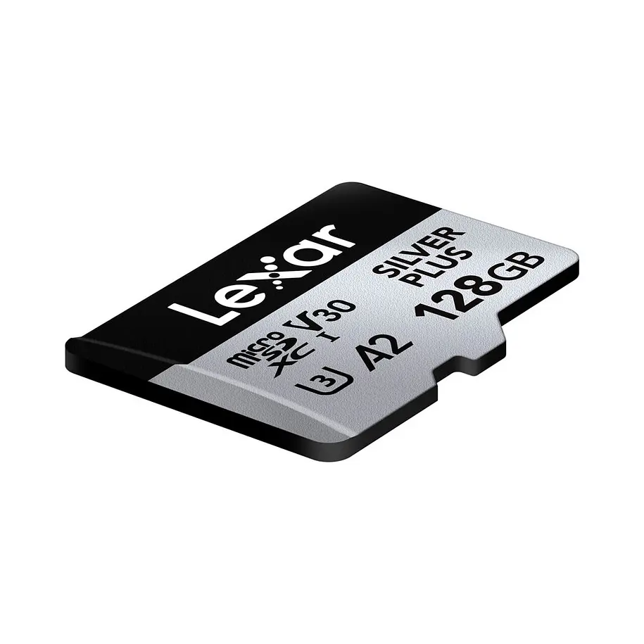Lexar Tarjeta de Memoria Micro SD Lexar 128GB SILVER PLUS UHS-I 5