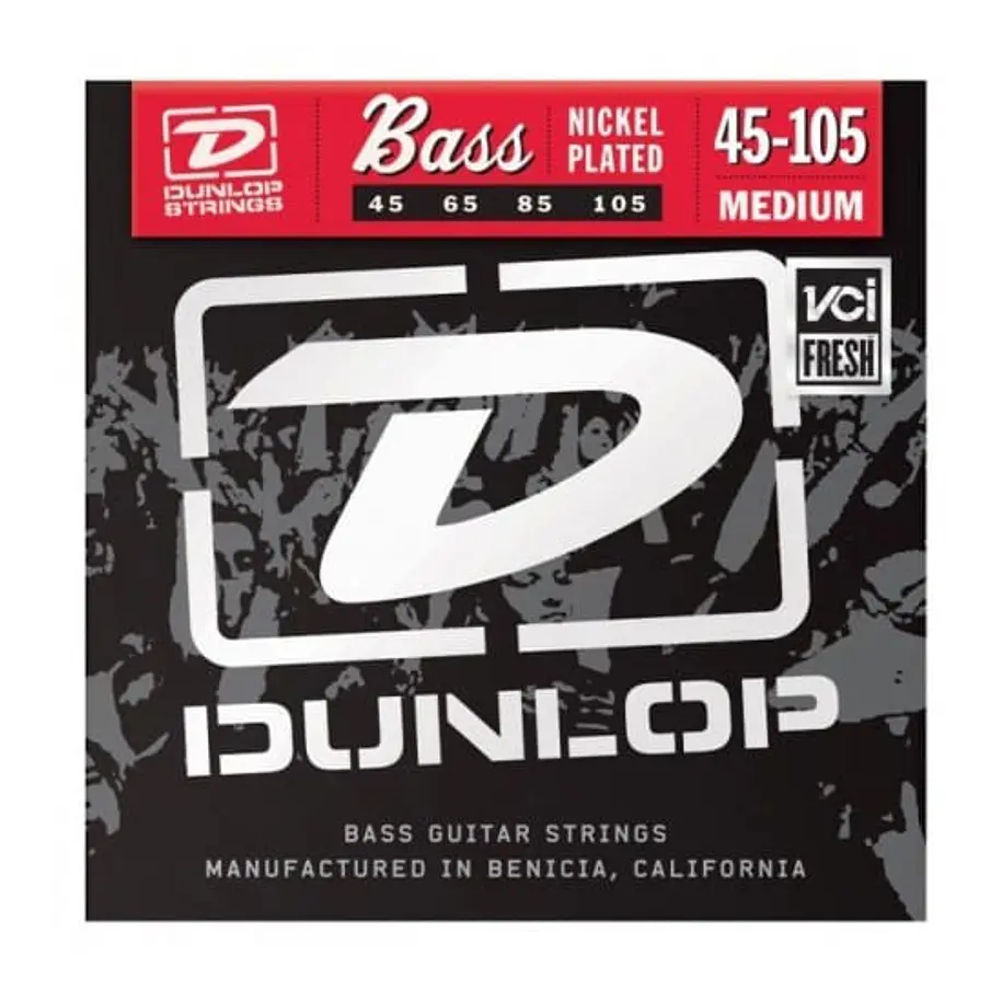 Dunlop Dbn45105 Cuerdas Bajo Electrico Dunlop 1