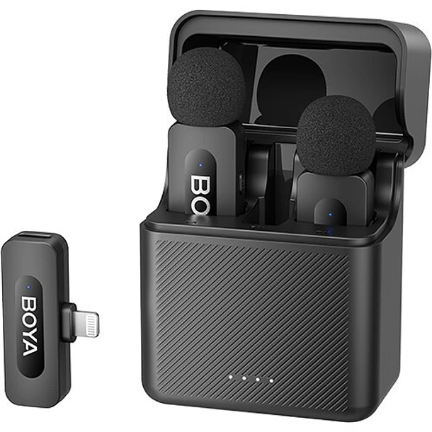 Boya BY-V3 COMBO Micrófono Dóble Usb-C y Lightning 2