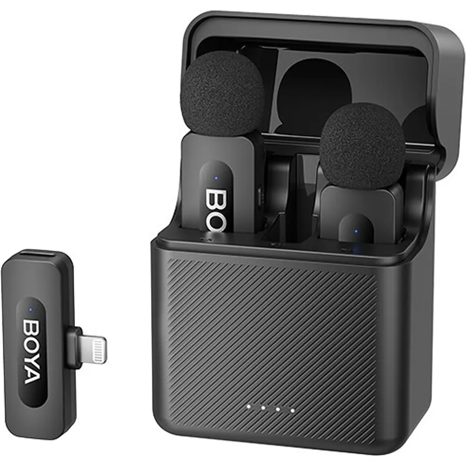 Boya BY-V3 COMBO Micrófono Dóble Usb-C y Lightning 2