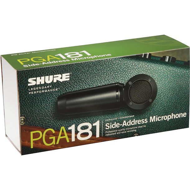 Shure Microfono De Condensador Cardioide De Captacion Lateral Sin Cable Xlr 3