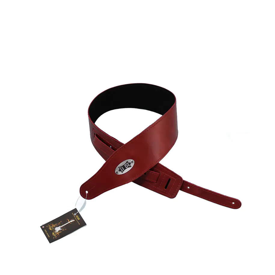 Guitar Solutions Wcst-Cl Correa Guitarra Cuero Custom Deluxe 8.5 Cm Colores Guitar Solutions 1