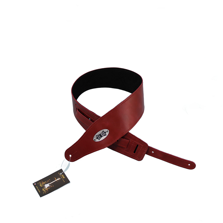 Guitar Solutions Wcst-Cl Correa Guitarra Cuero Custom Deluxe 8.5 Cm Colores Guitar Solutions 1