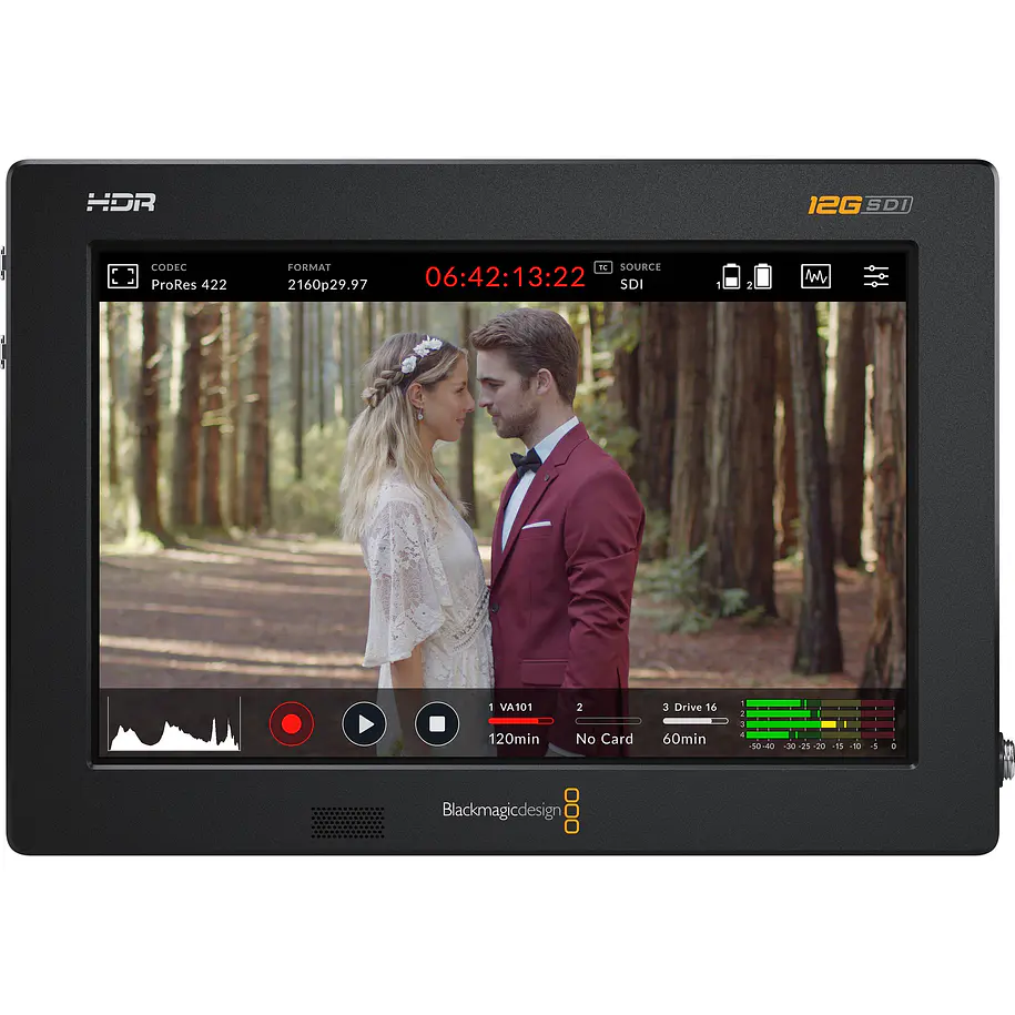 Blackmagic  Blackmagic Video Assist 7 12g - Video Monitor/Grabador De 7 Pulgadas Para Video 12g Hdr 1