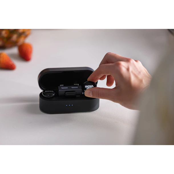 Boya BY-BOYALINK 3-01 Micrófono Doble con IA Conectores USB-C y Lightning 26