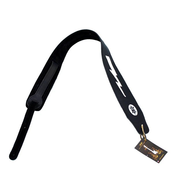 Guitar Solutions Cst-Cld Correa Guitarra Cuero Calada 6.5 Cm Rayo-Estrellas Guitar Solutions 2