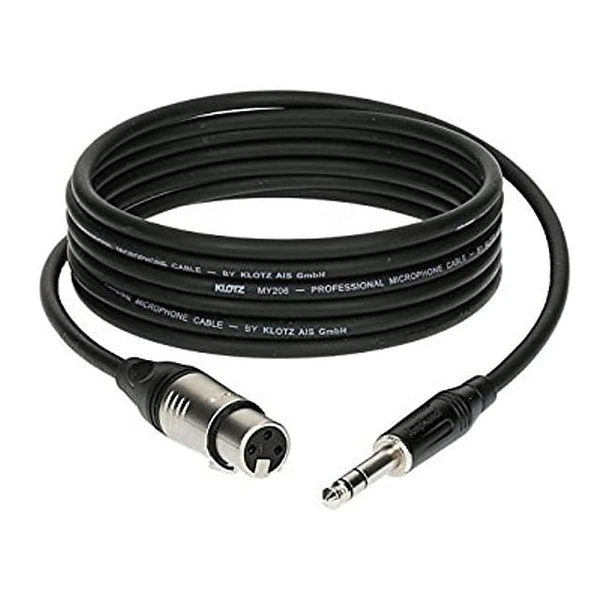 Klotz M1fs1k0500 Bk Cable Microfono 5m Klotz 1