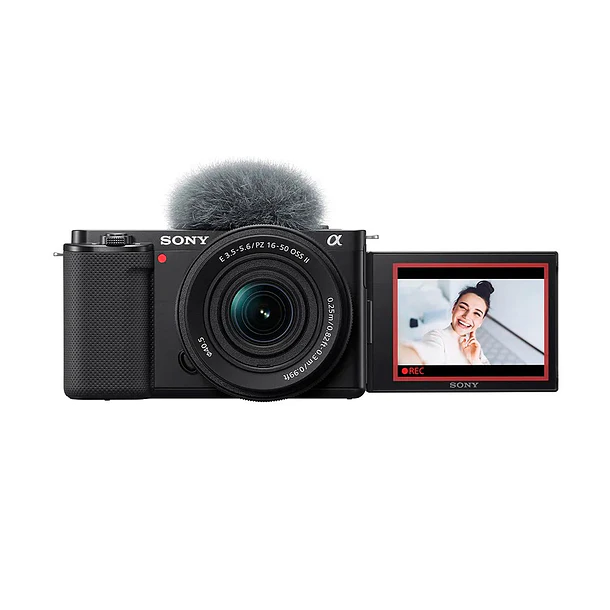 Sony ZV-E10K Cámara Digital Con Lente 16-50mm Para Vloggers 1