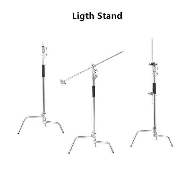 Giraffa GI-320G C-Stand Soporta 20 Kg Con Ruedas 7