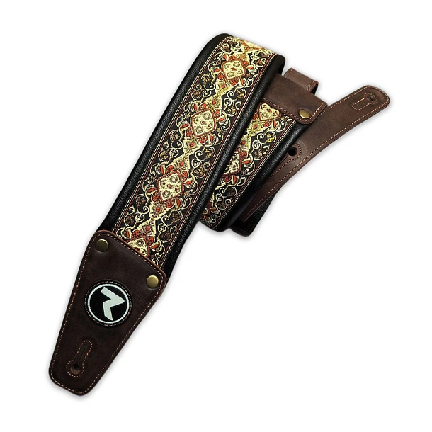 Raven Straps Raven Voodoo 3'' Correa Guitarra Lateralus/Brown Raven Straps 1