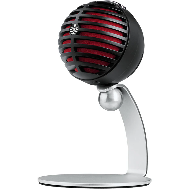 Shure Microfono De Condensador Digital Negro Con Cable Lightning 1