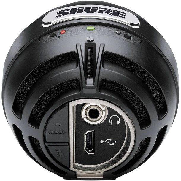 Shure Microfono De Condensador Digital Negro Con Cable Lightning 3