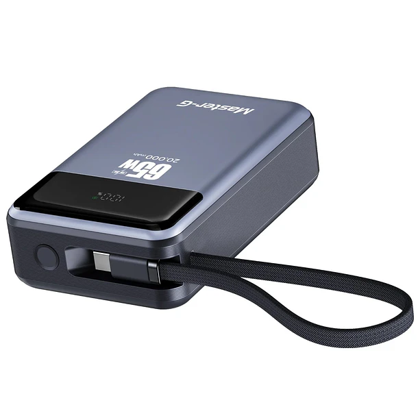 Master-G Batería Externa Power Bank Notebook 20000 Mah 65W UCP20PD65D 2
