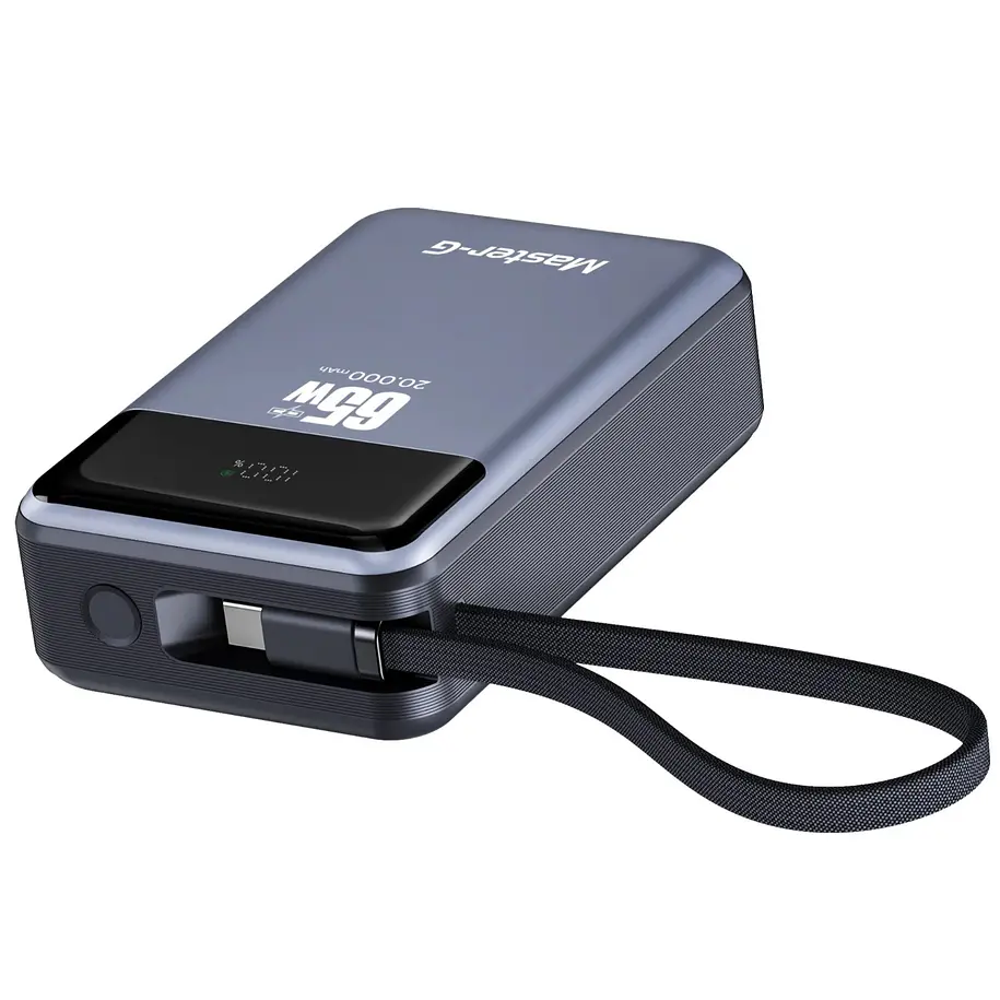 Master-G Batería Externa Power Bank Notebook 20000 Mah 65W UCP20PD65D 2
