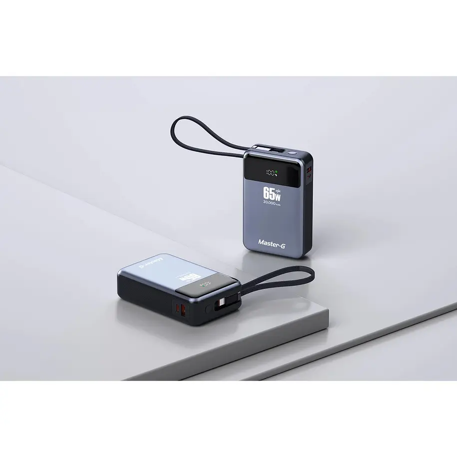 Master-G Batería Externa Power Bank Notebook 20000 Mah 65W UCP20PD65D 3