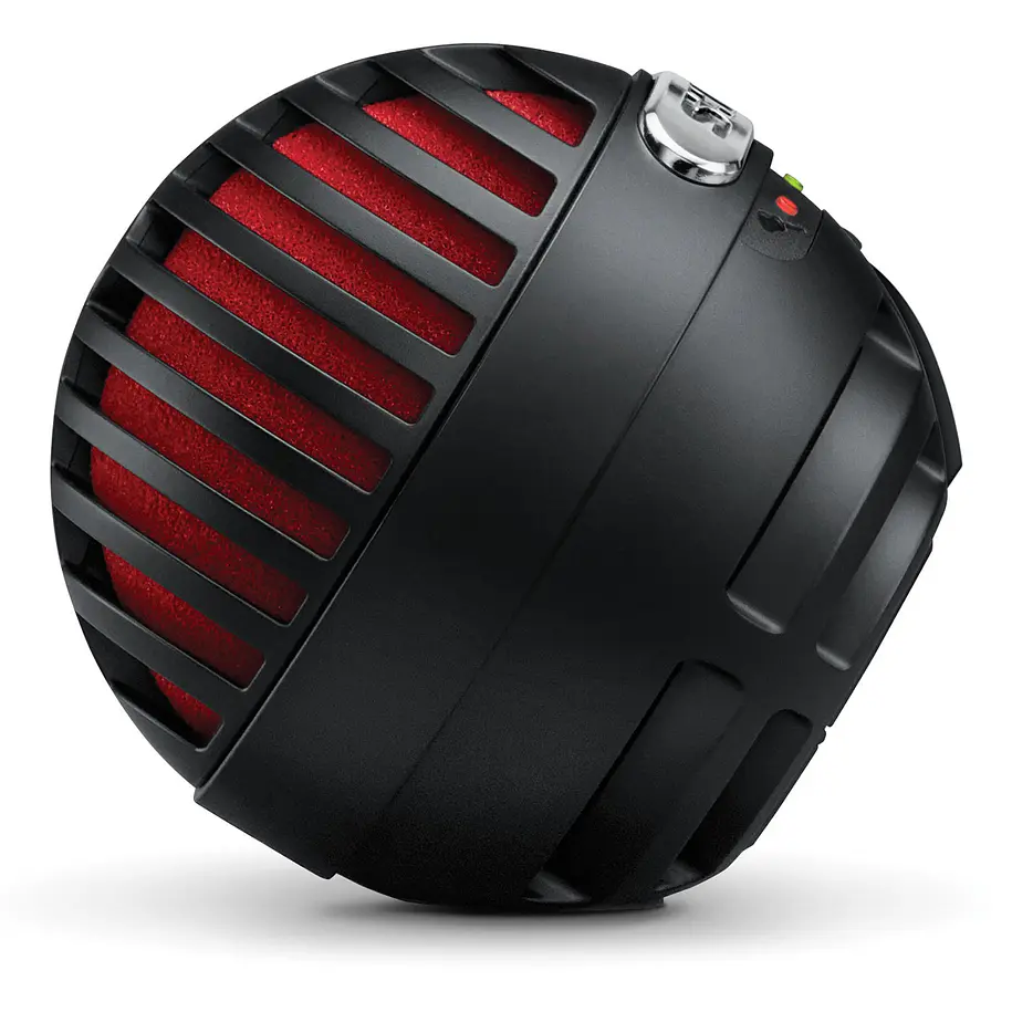 Shure Microfono De Condensador Digital Negro Con Cable Lightning 4