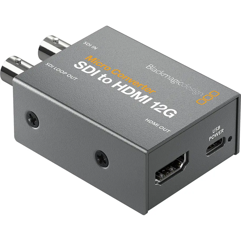 Blackmagic  Micro Conversor De Video Sdi A Hdmi 12g 1