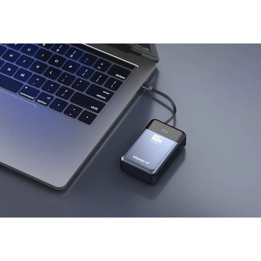 Master-G Batería Externa Power Bank Notebook 20000 Mah 65W UCP20PD65D 4