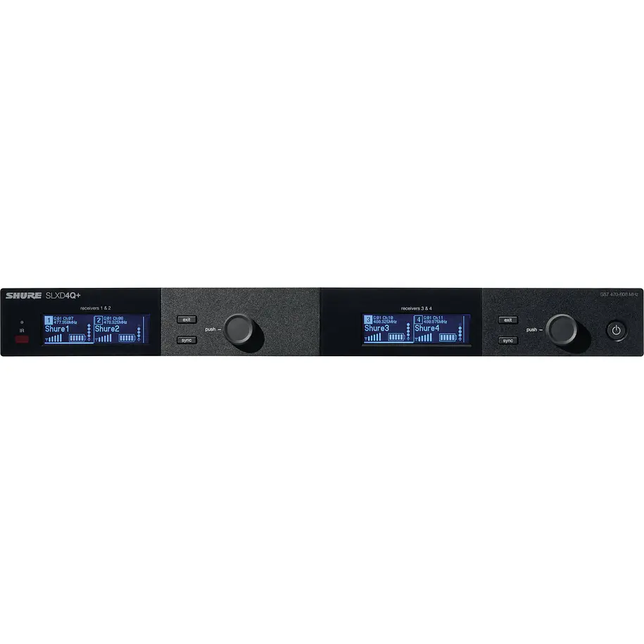 Shure Receptor De Cuatro Canales 3