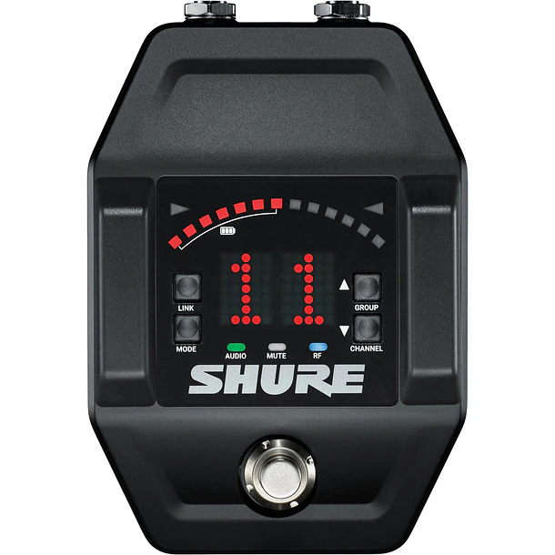 Shure Transmisor Receptor Para Guitarra O Bajo Tipo Pedalera En Banda Z3+ 2