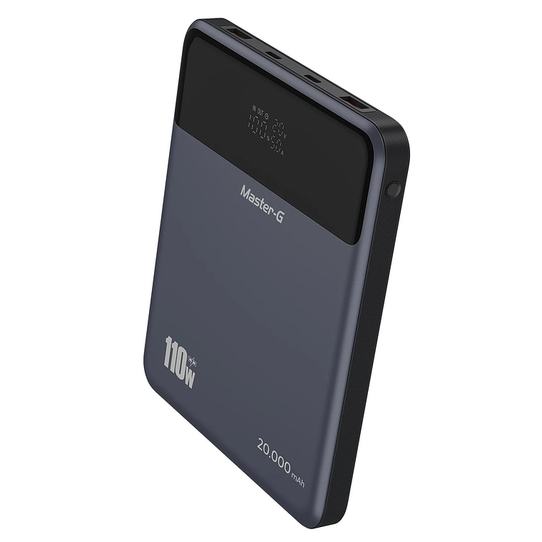 Master-G Cargador Slim Portátil Notebook 20000Mah 110W PD UCP20PD110SLIM 1