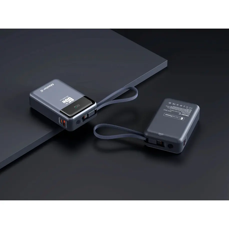Master-G Batería Externa Power Bank Notebook 20000 Mah 65W UCP20PD65D 6