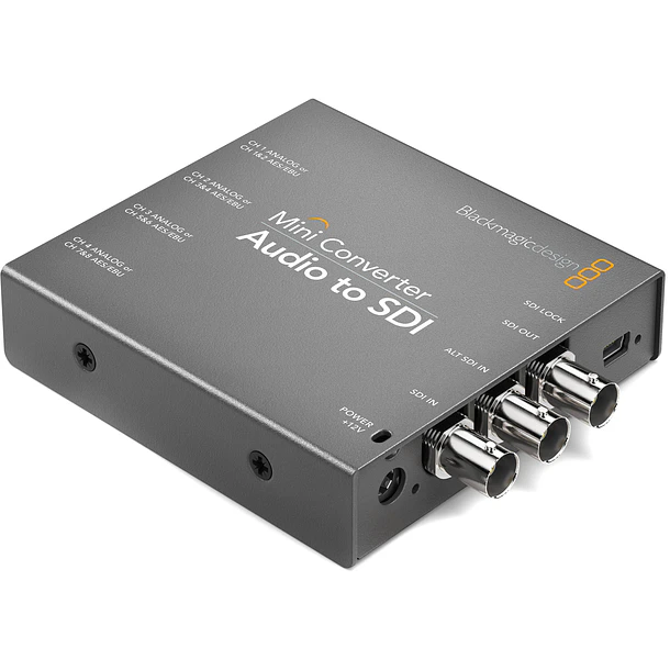 Blackmagic  Mini Conversor De Audio A Sdi 2 1