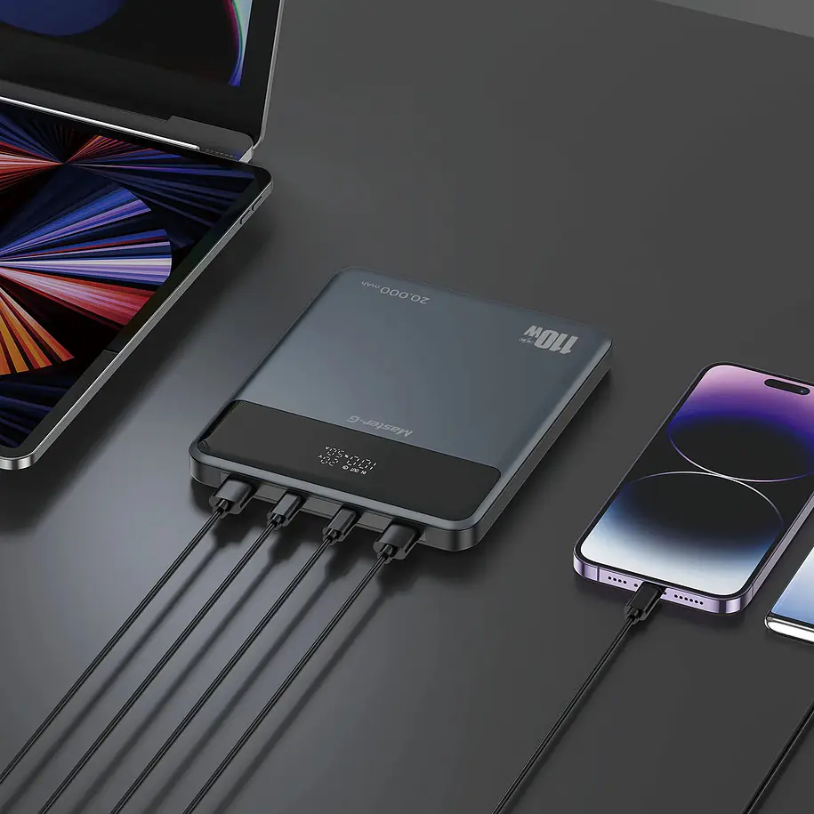 Master-G Cargador Slim Portátil Notebook 20000Mah 110W PD UCP20PD110SLIM 2
