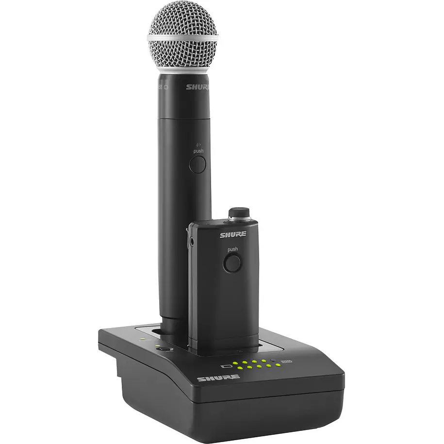 Shure Cargador De Transmisores De Dos Puertos En Red  Ch 2