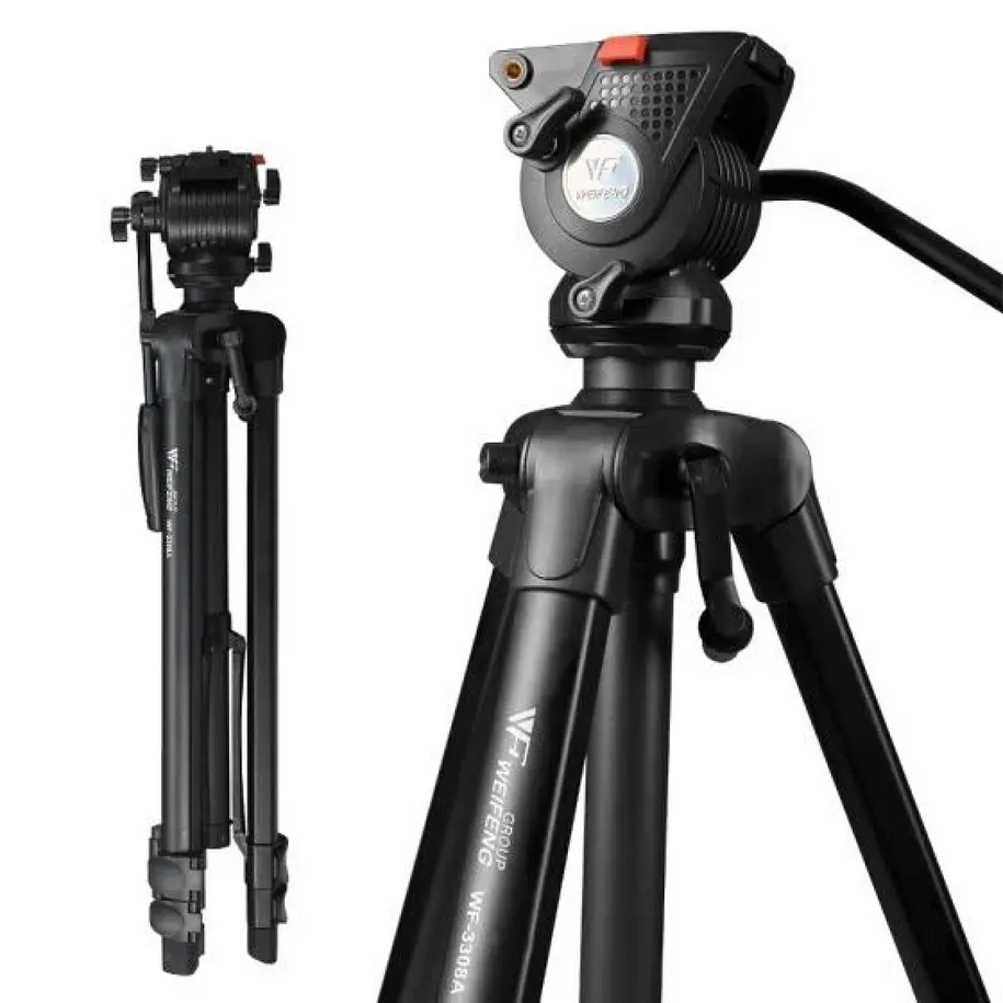 Weifeng WT3308A Para Video Con Cabezal Fluido 3