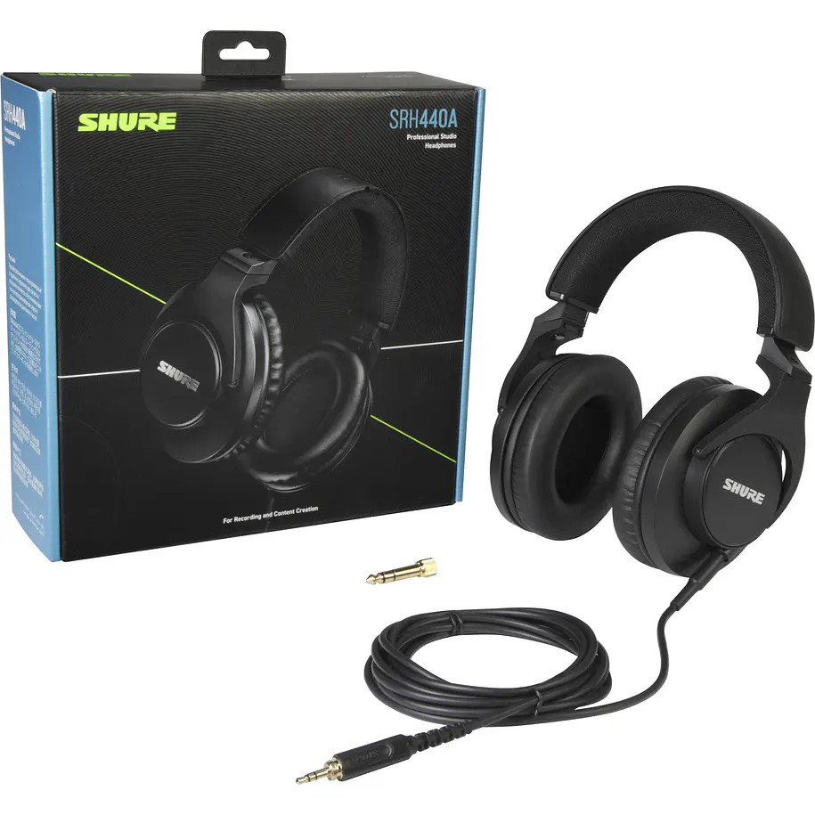 Shure Audifono Profecionaes Para Estudio De Grabacion 6
