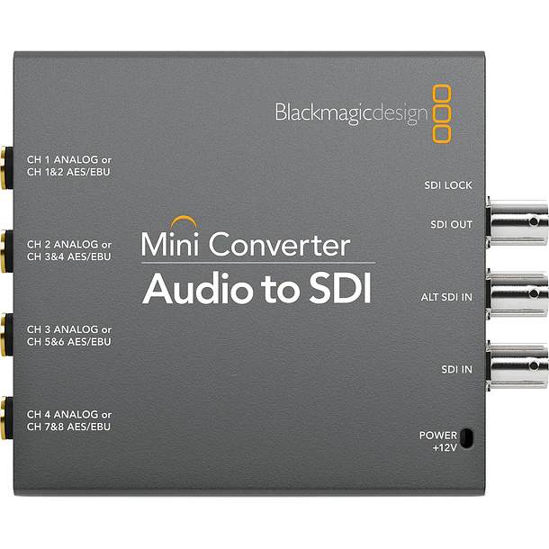Blackmagic  Mini Conversor De Audio A Sdi 2 2