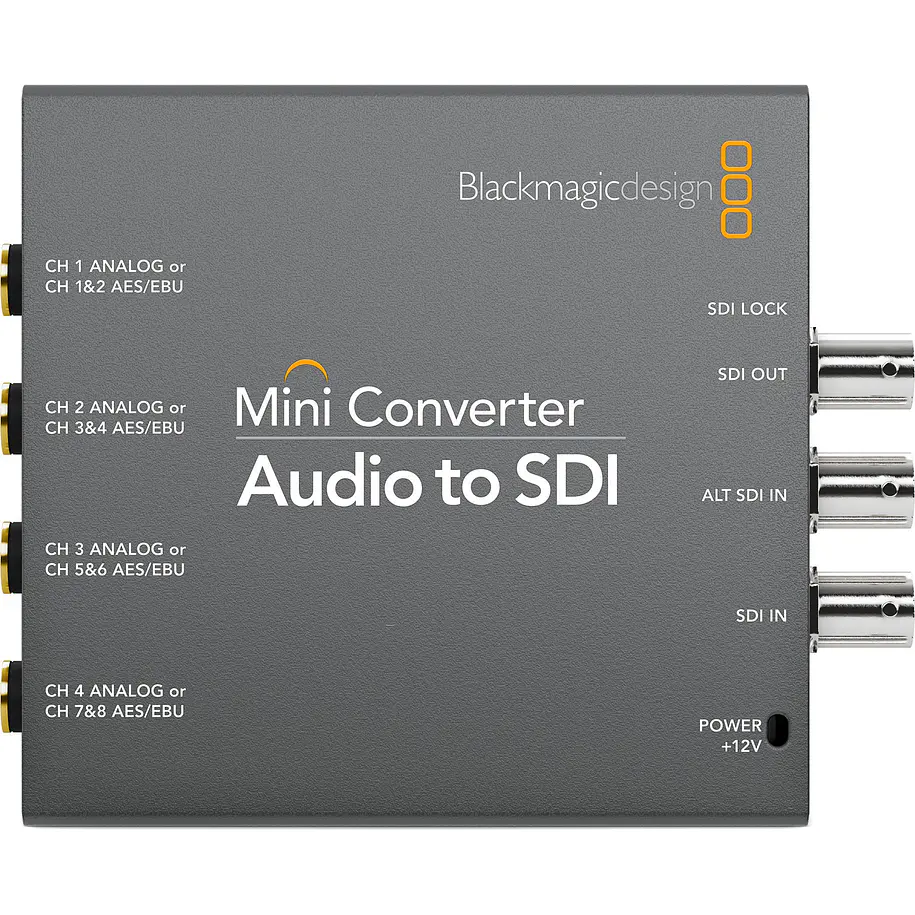 Blackmagic  Mini Conversor De Audio A Sdi 2 2