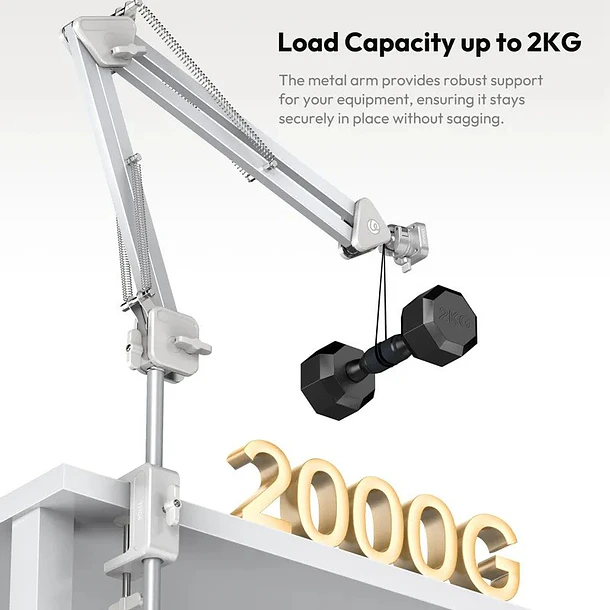 Ulanzi TH04 Brazo de Montura  Con Galleta Desmontable Overhead T088 5