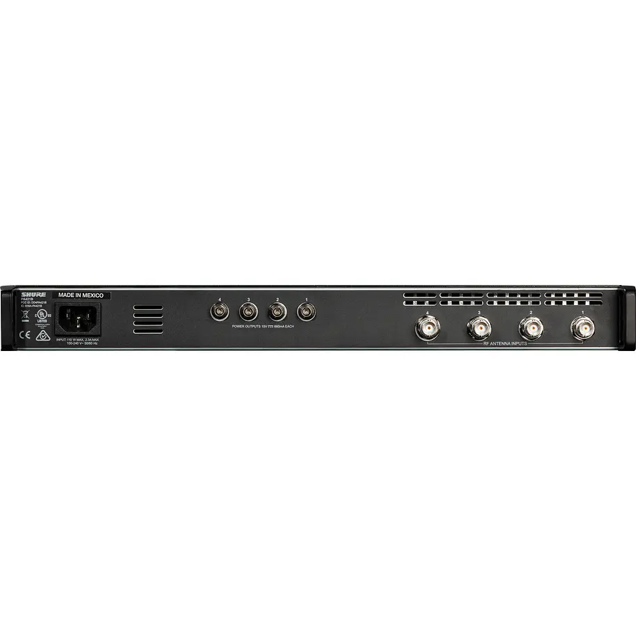 Shure Combineador De Antenas De Cuatro Puertos Freciuencia De Trabajo Entre 470-865 Mhz 2