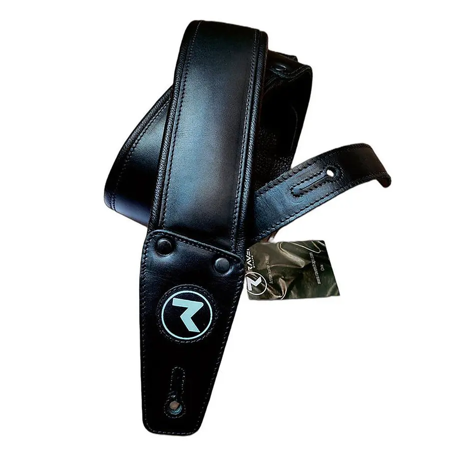 Raven Straps Raven 3'' Black Correa Guitarra Raven Straps 1