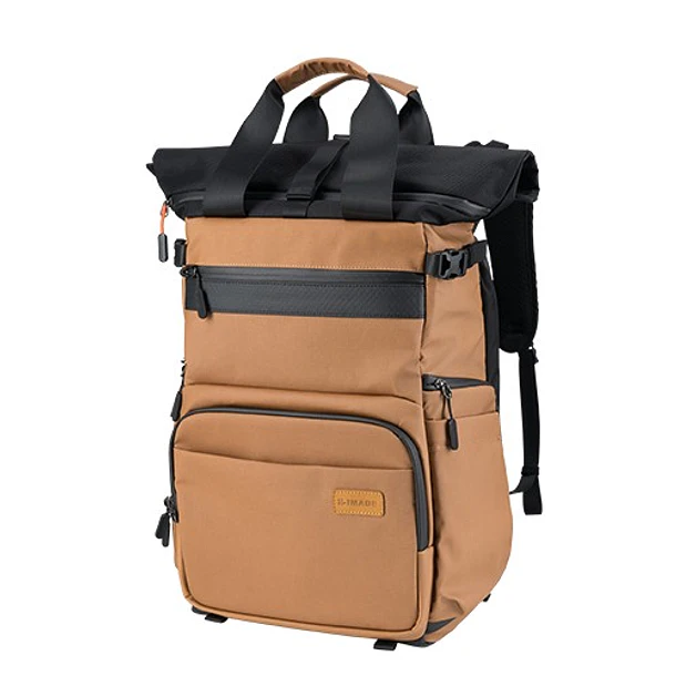 E-Image Explore 20Y – Mochila Fotográfica Profesional Expandible (Color Café) 1