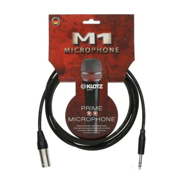 Klotz M1ms1k0300 Bk Cable Microfono 3m Klotz 1
