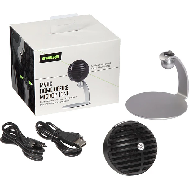 Shure Microfono De Condensador Patron Polar Cardioide  USB 7