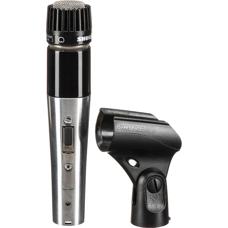 Shure Microfono Dinamico Cardiode Clasico Para Instrumento 1