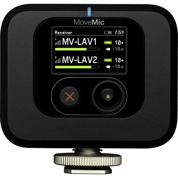 Shure MV-TWO-KIT-Z7  Microfono Lavalier Inalambrico De Dos Canales Con Receptor 2