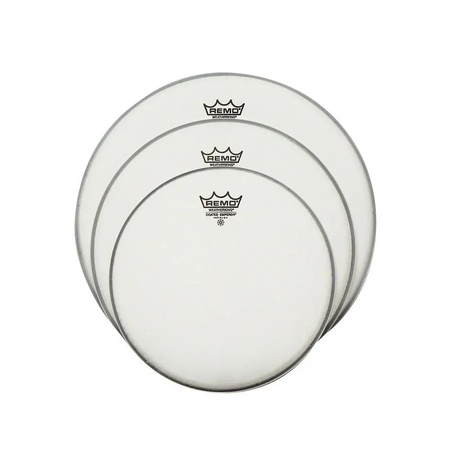 Remo Pp-0962-Be- Set Parches Emperor Coated 10''-12''-14'' Remo 1