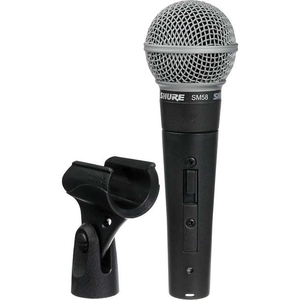 Shure Microfono Dinamico Cardioide Vocal Con Interruptor 1