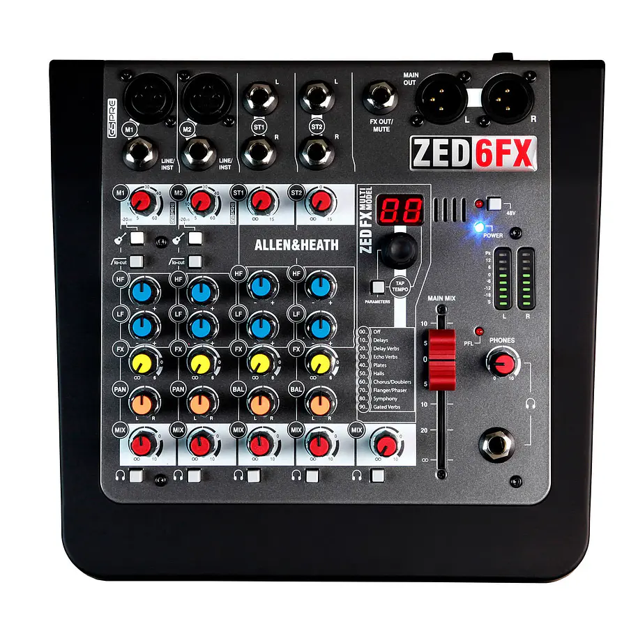Allen & Heath Zed6fx/X Mixer Allen & Heath 1