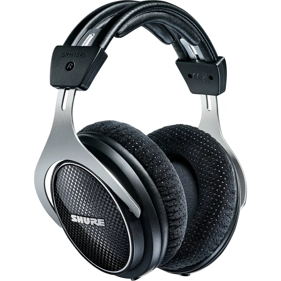 Shure Audifonos Premium De Diseño Cerrado De Color Negro 1