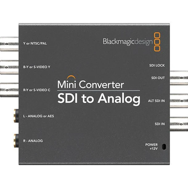 Blackmagic  Mini Conversor De Sdi A Video Analogico 2
