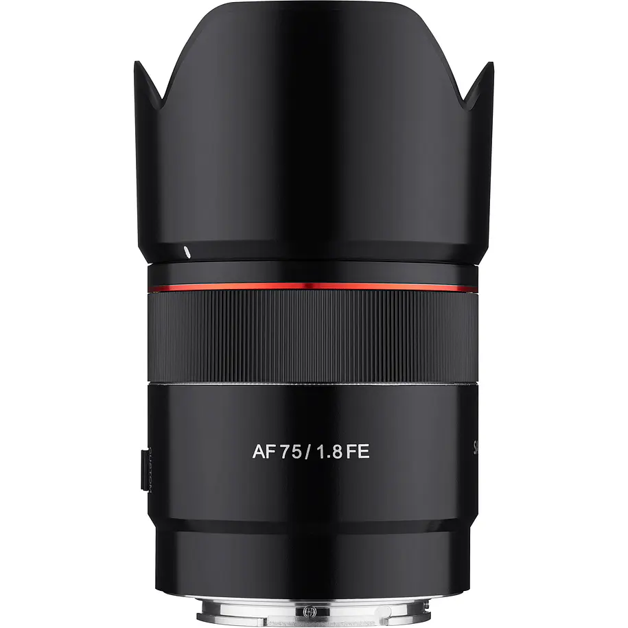 Samyang AF 75mm f/1.8 Lente Para Sony E Full Frame Autofoco 1