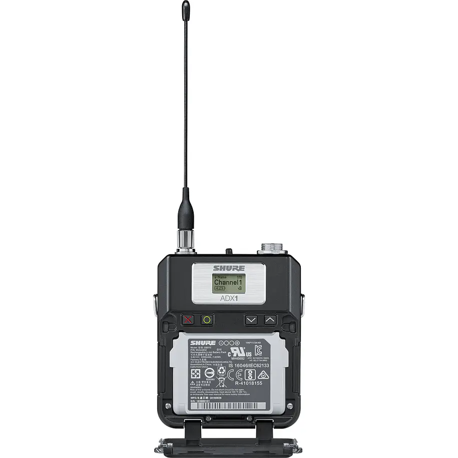 Shure Transmisor Digital De Microfono Con Cambio Automatico De Frecuencia En Banda G57 4