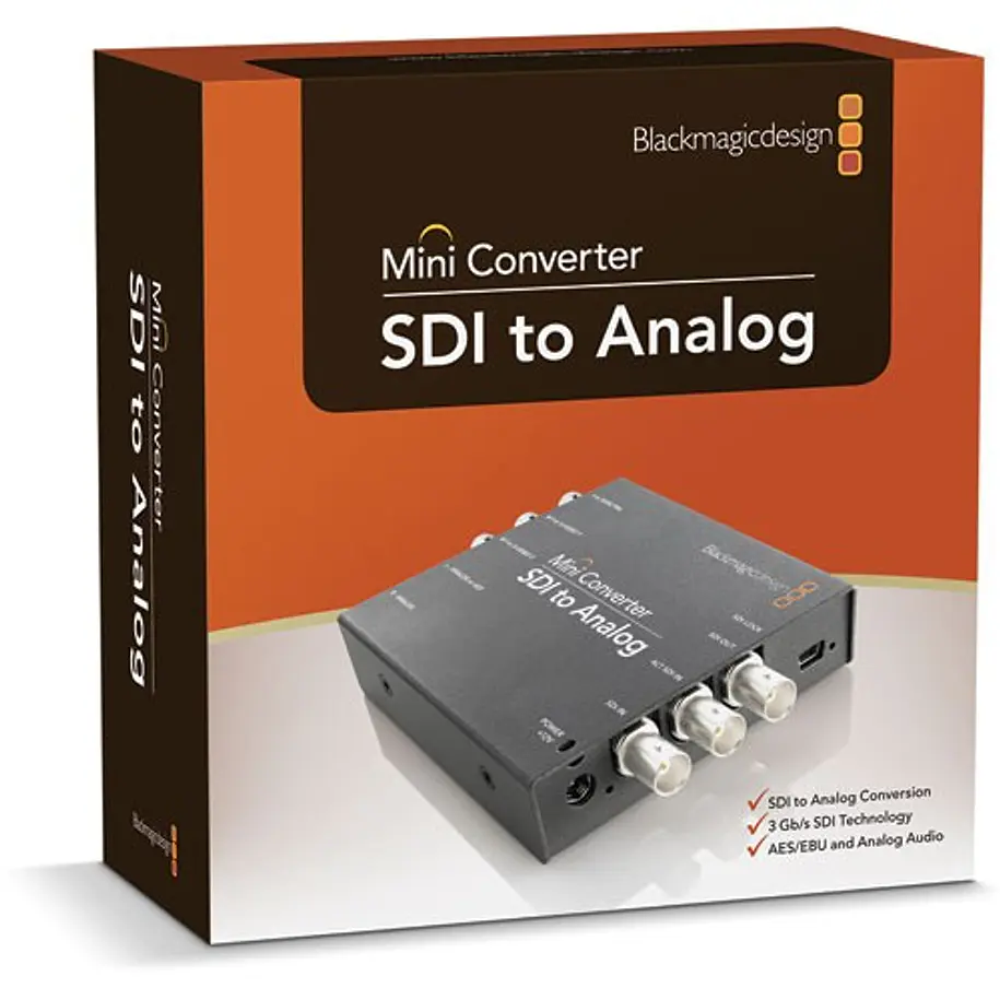 Blackmagic  Mini Conversor De Sdi A Video Analogico 5